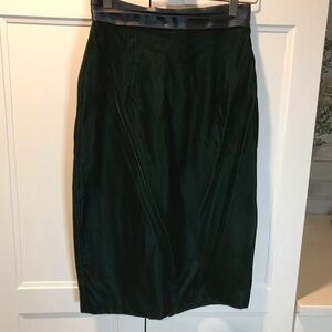Jessica McClintock Green vintage Gunne Sax skirt